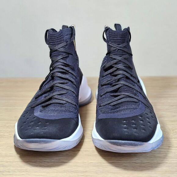 Under Armour Curry 4 'More Dimes' Women's Shoes 9.5 1298306-001 Black Gold White - Picture 7 of 15